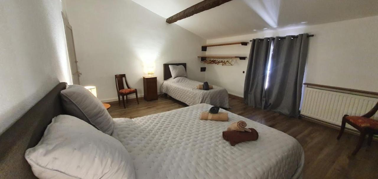 Gite De 420 Metres Carres Dans Chateau L'Ange Au Violon Jusqu'A 13 Couchages Conques-sur-Orbiel 외부 사진